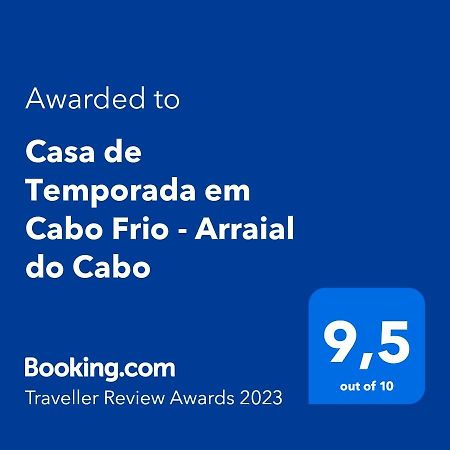 Villa Casa De Temporada Em Cabo Frio - Arraial Do Cabo Exterior foto